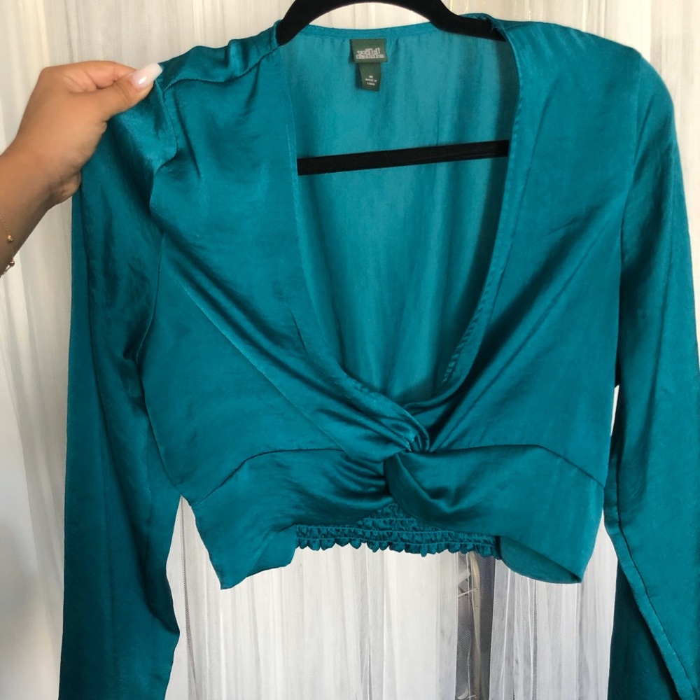 Satin top